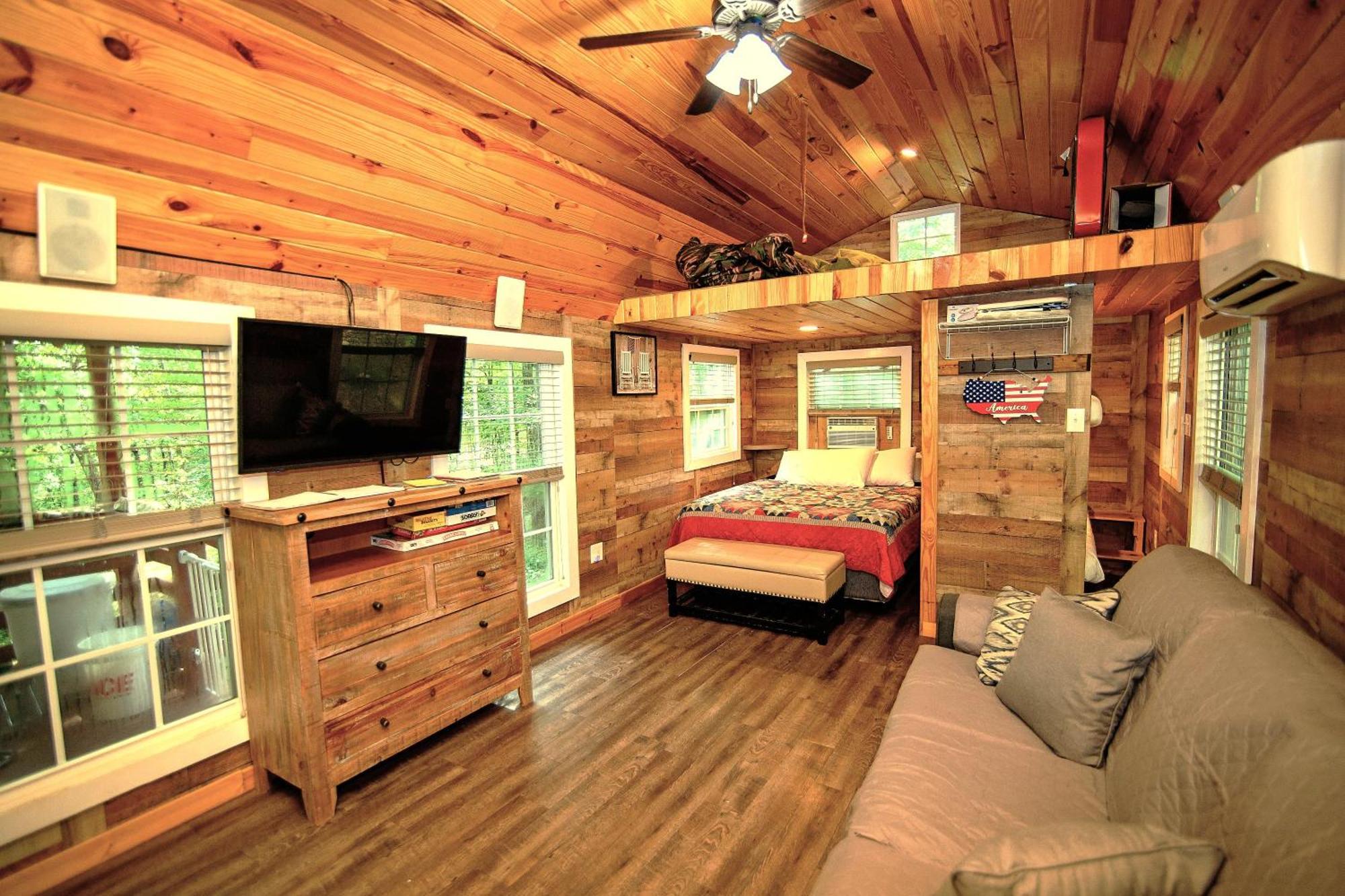 The Americana - Parker Creek Bend Cabins Murfreesboro Εξωτερικό φωτογραφία