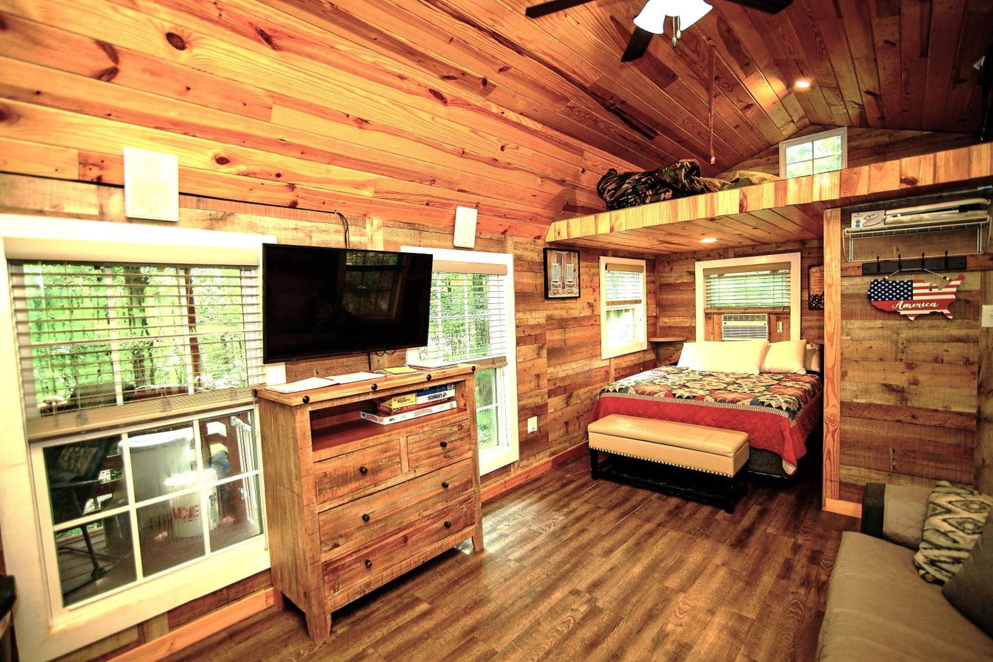 The Americana - Parker Creek Bend Cabins Murfreesboro Εξωτερικό φωτογραφία
