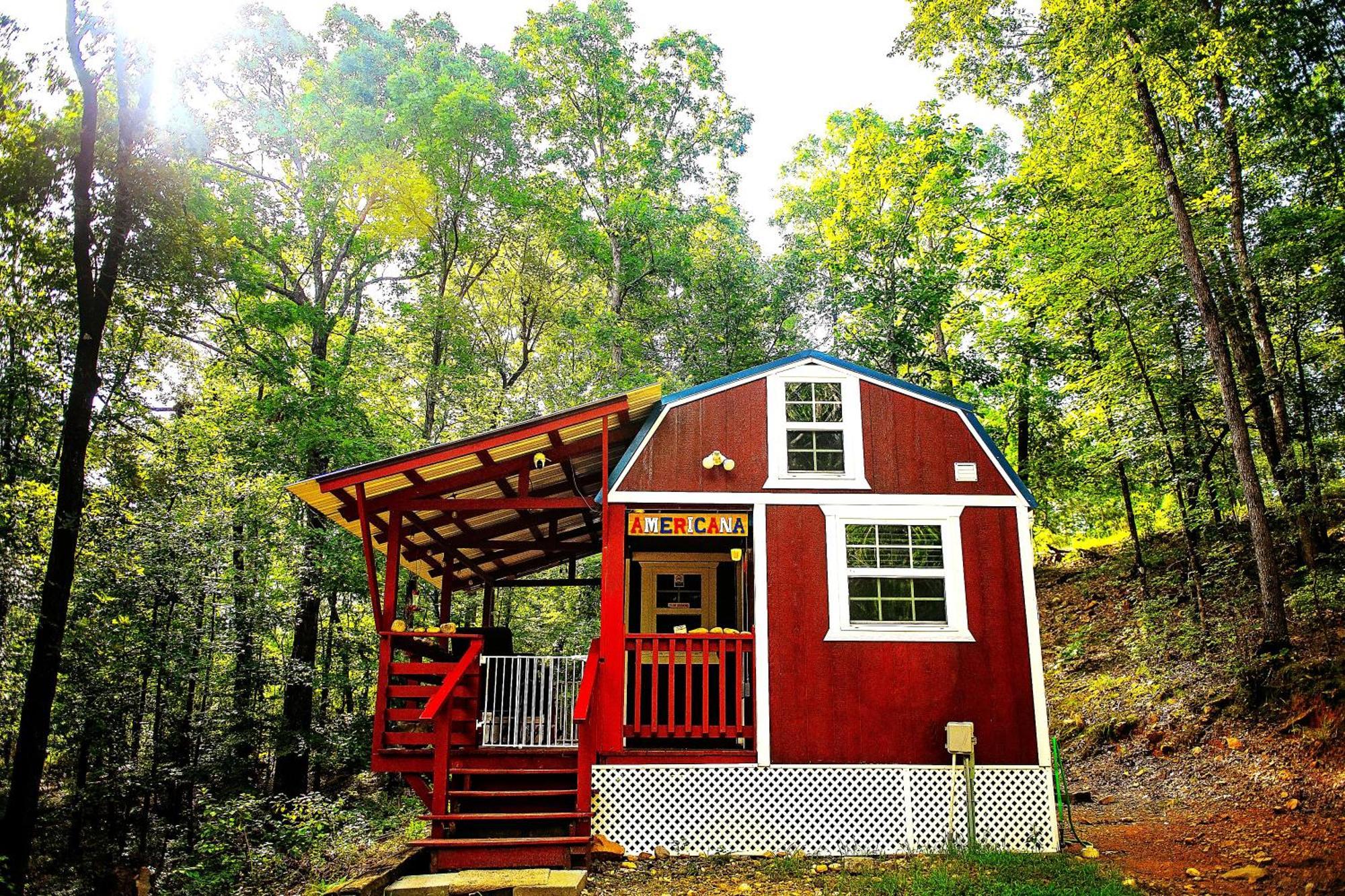 The Americana - Parker Creek Bend Cabins Murfreesboro Εξωτερικό φωτογραφία