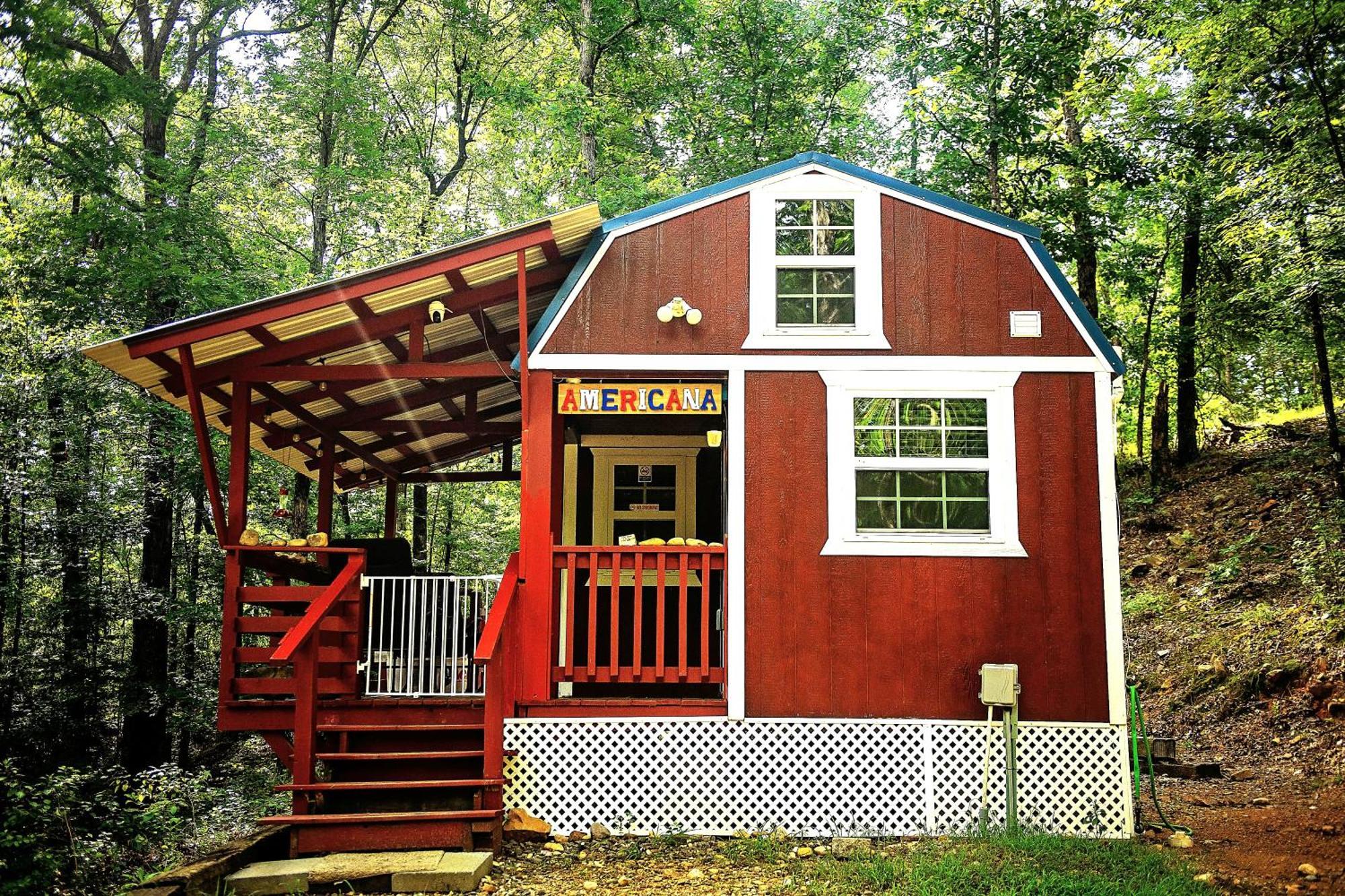 The Americana - Parker Creek Bend Cabins Murfreesboro Εξωτερικό φωτογραφία