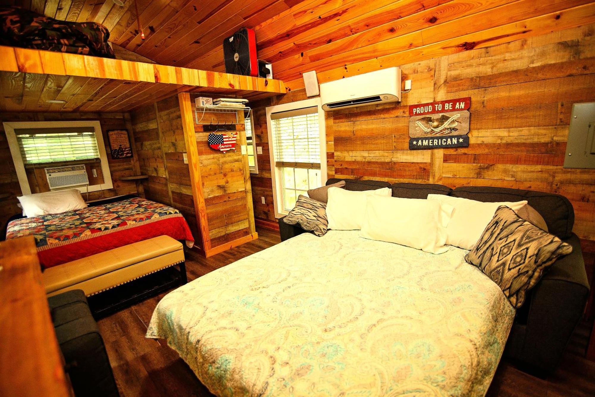 The Americana - Parker Creek Bend Cabins Murfreesboro Εξωτερικό φωτογραφία