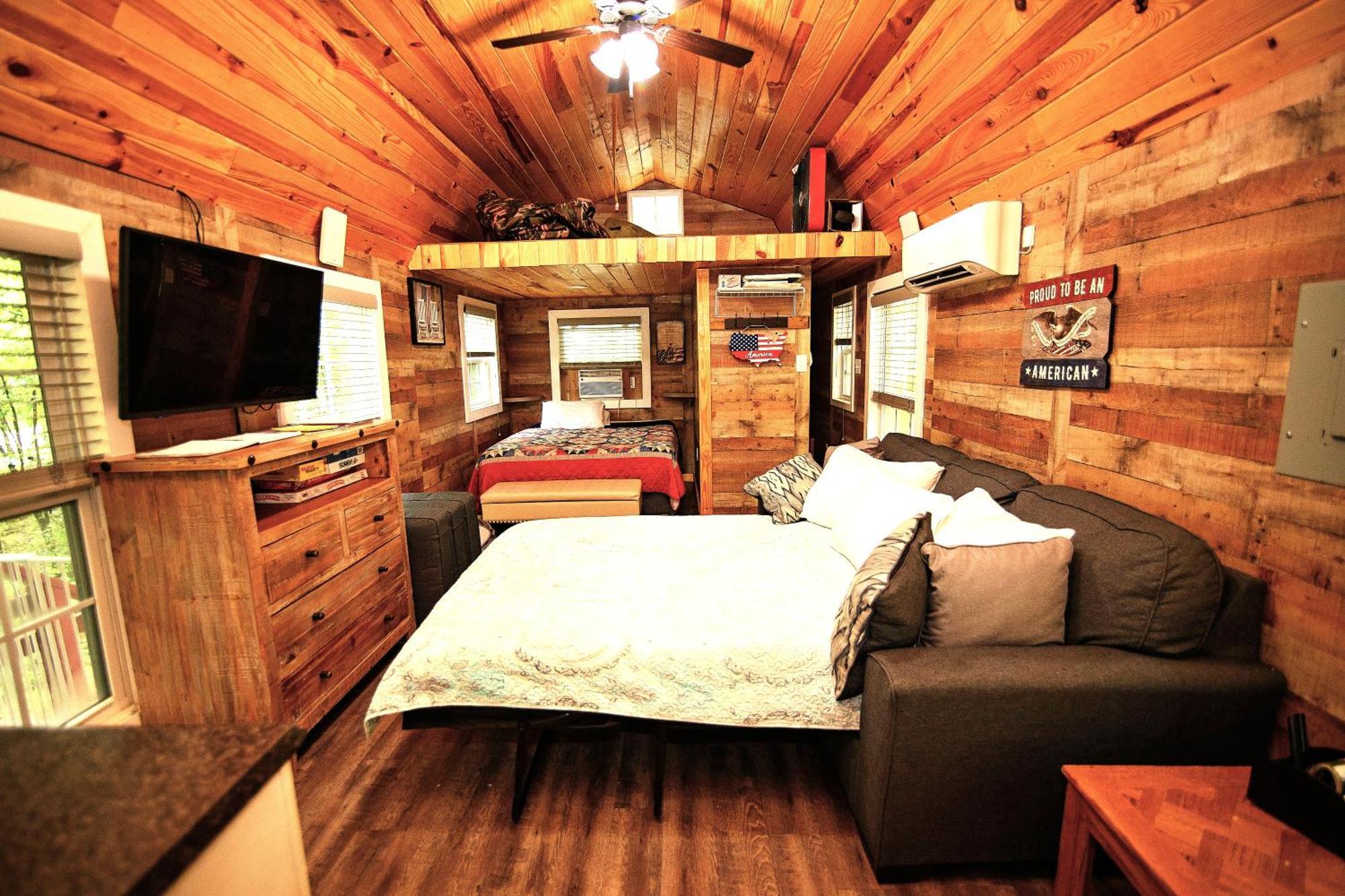 The Americana - Parker Creek Bend Cabins Murfreesboro Εξωτερικό φωτογραφία