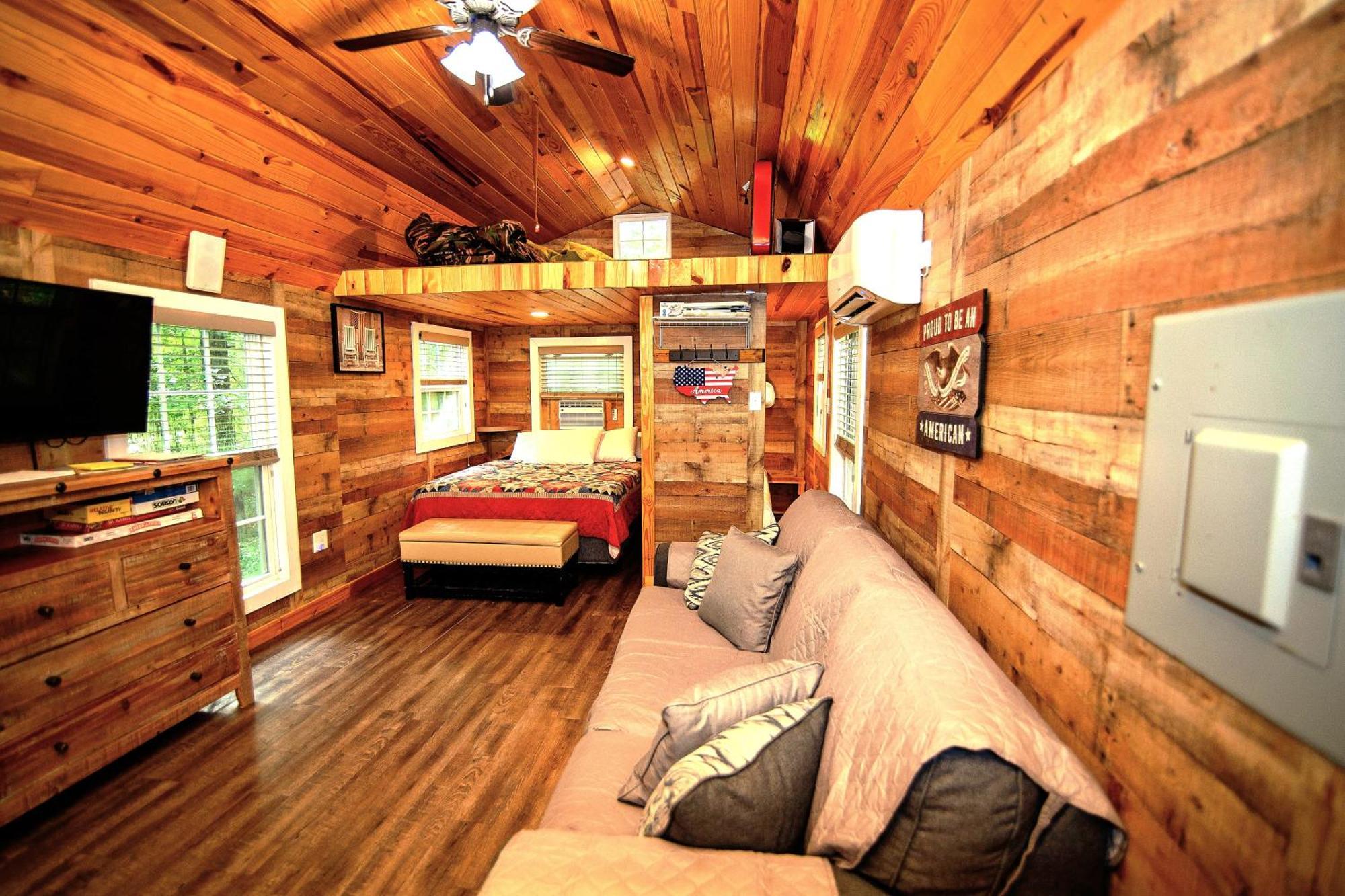 The Americana - Parker Creek Bend Cabins Murfreesboro Εξωτερικό φωτογραφία