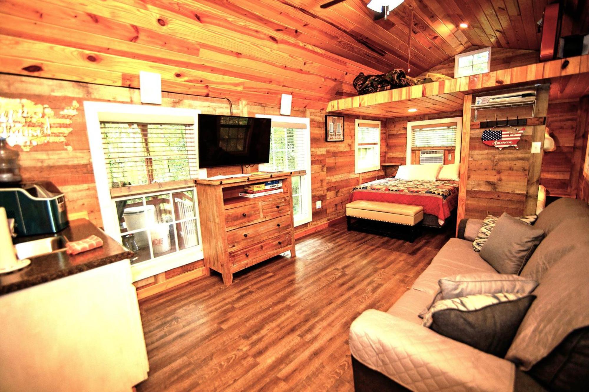 The Americana - Parker Creek Bend Cabins Murfreesboro Εξωτερικό φωτογραφία